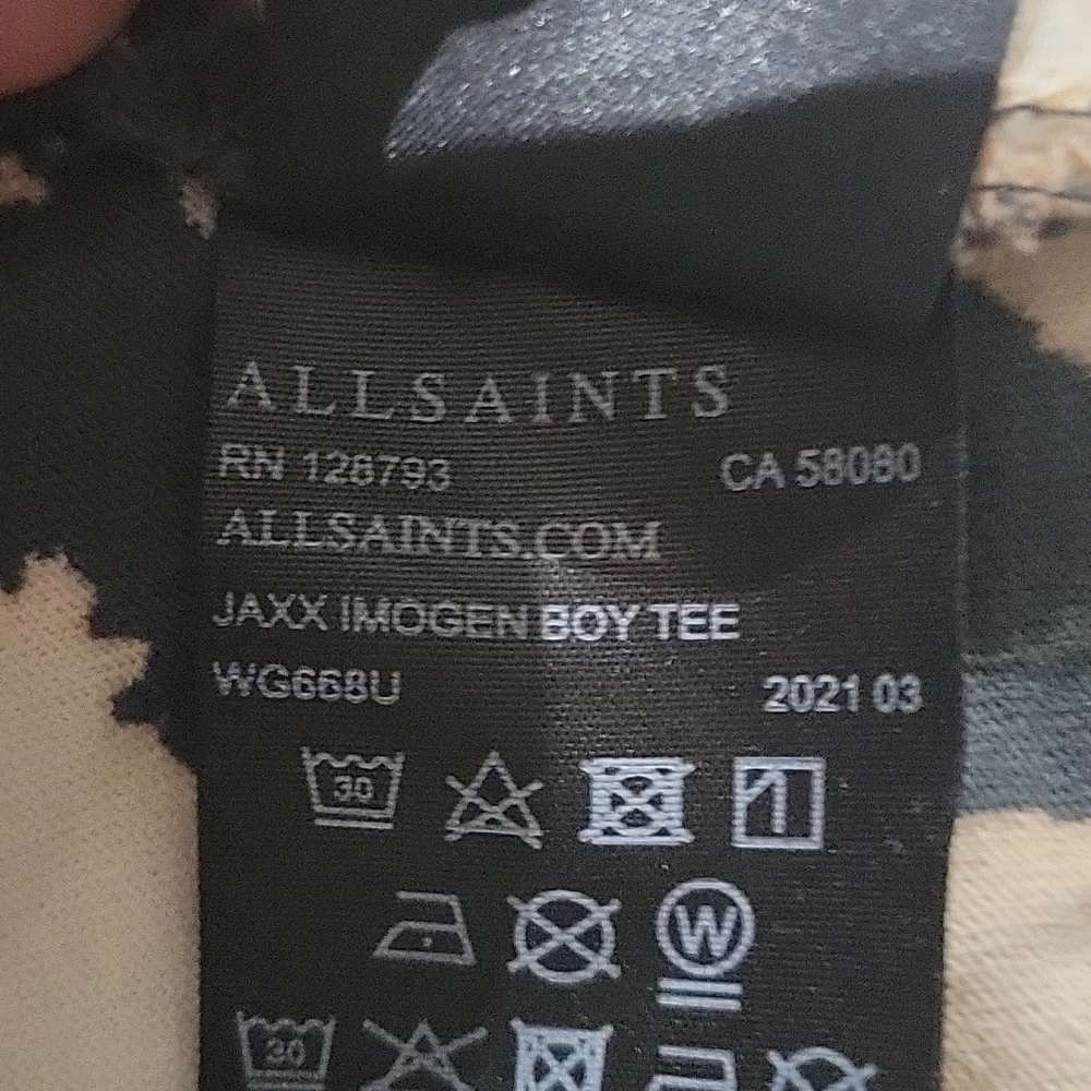 All Saints Jaxx Imogen Boy Tee Size Large - Picture 6 of 7